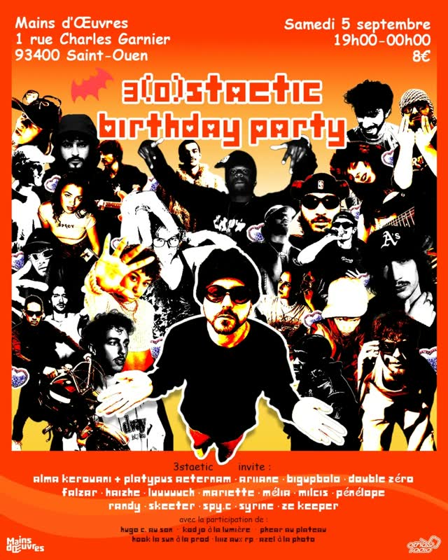 3(0)staetic Birthday Party