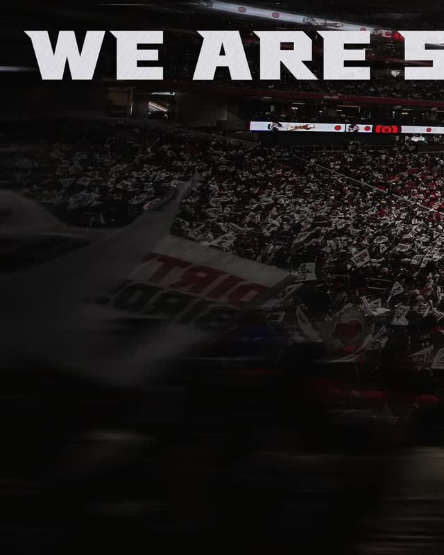 Going down at @mercedesbenzstadium