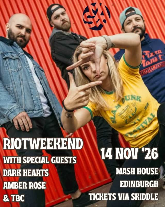GIG ANNOUNCEMENT: Riot Weekend Scotland Weekender
