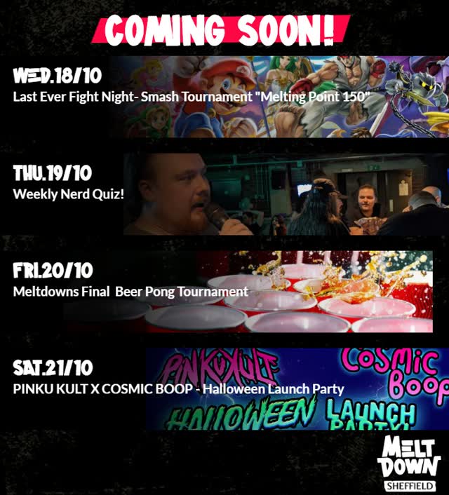 PINKU KULT X COSMIC BOOP - Halloween Launch Party