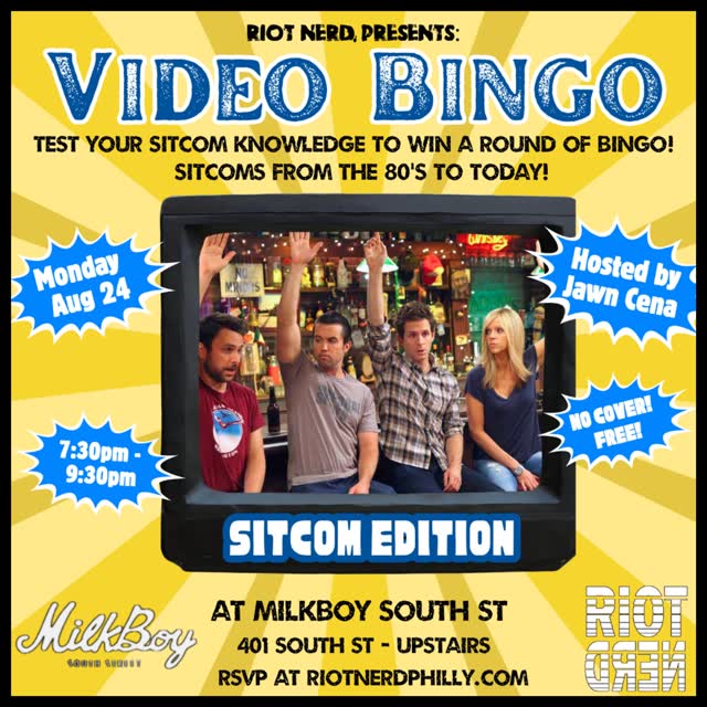 Video Bingo Sitcom Edition