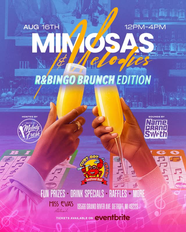Mimosas & Melodies: R&Bingo