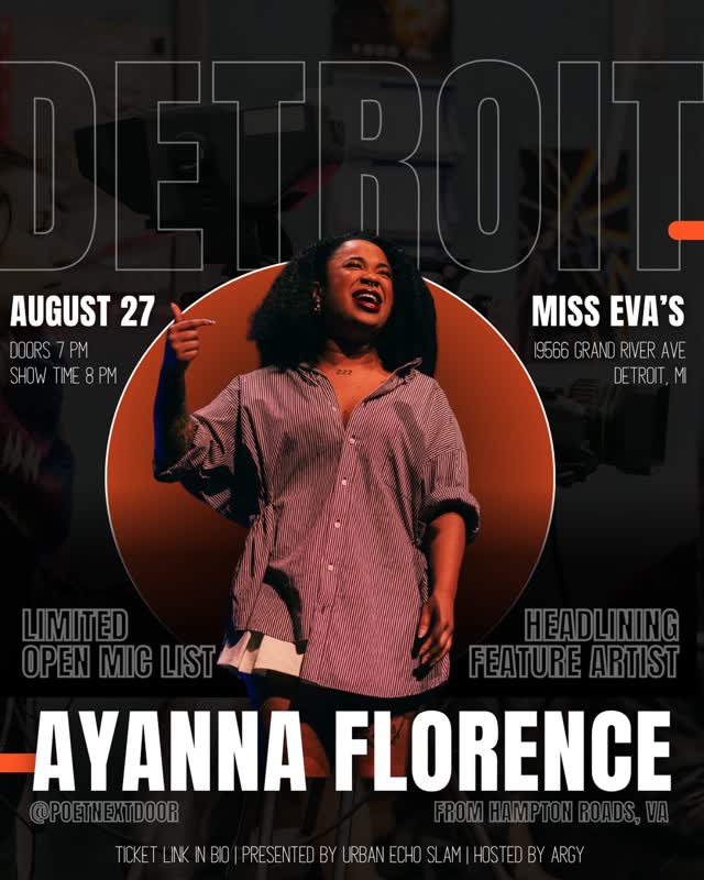 Ayanna Florence at Miss Eva’s Detroit
