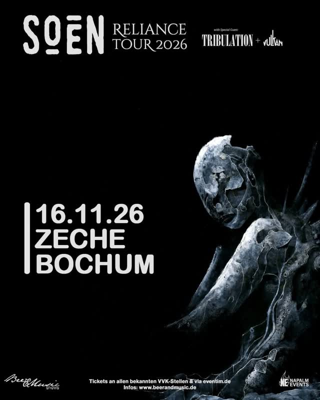 SOEN RELIANCE TOUR 2026