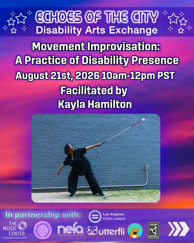 Movement Improvisation: A Practice of Disability Presence