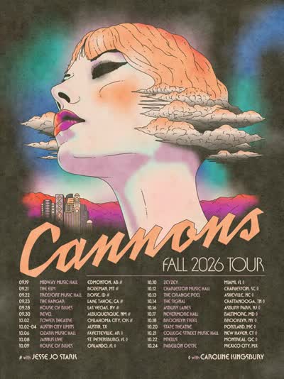 Cannons FALL 2026 TOUR