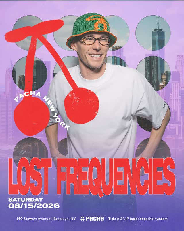 A night under the cherries with Lost Frequencies
