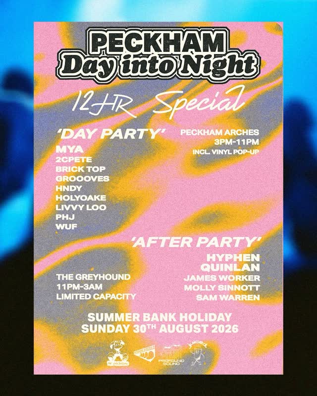 ALL ABOARD: 12HR Peckham Special