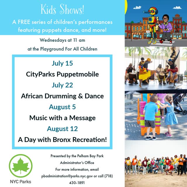 Kids Show series: Bronx Recreation