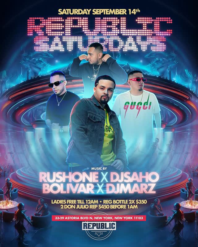Great Vibes at Republic Astoria