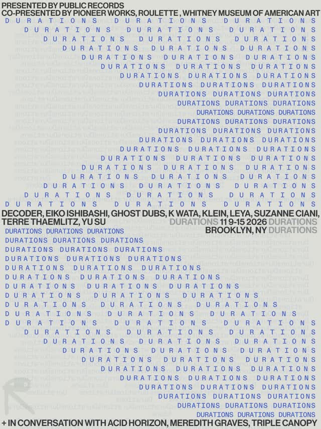 DURATIONS Festival
