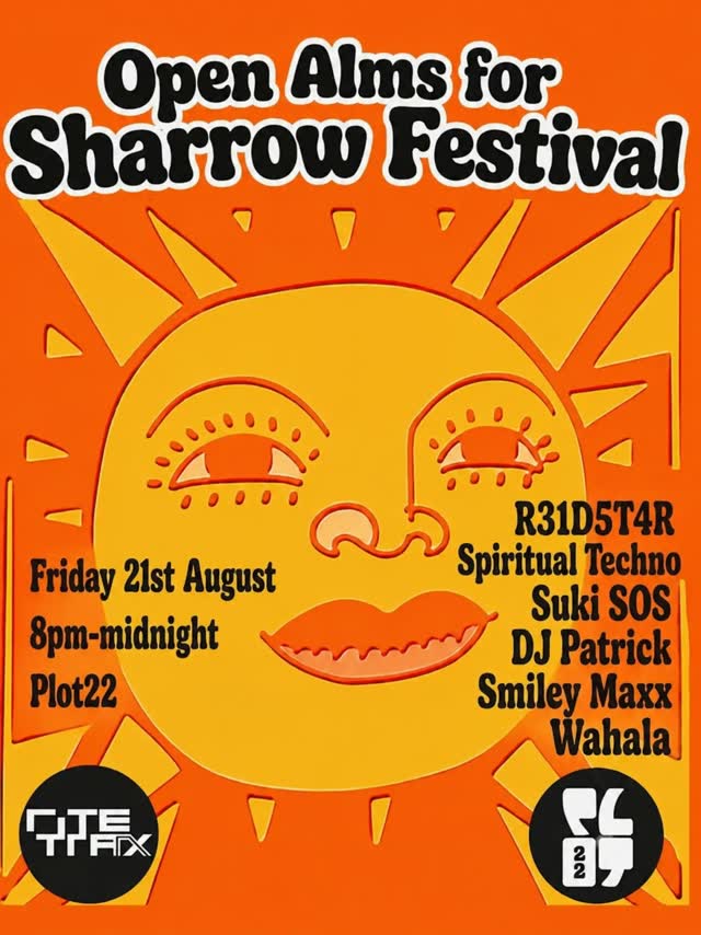 Open Alms for Sharrow Festival