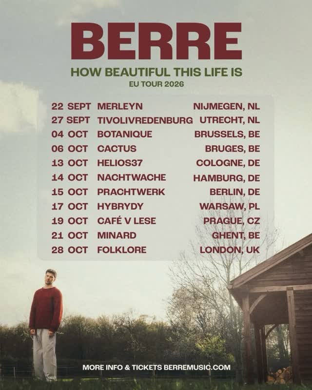 HOW BEAUTIFUL THIS LIFE IS EU TOUR 2026