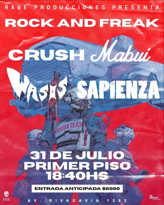 Una noche llena de rock