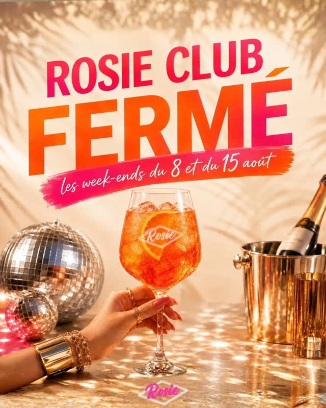 ROSIE PREND UNE PAUSE