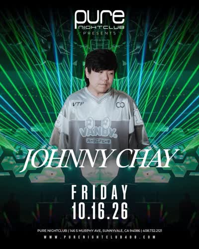 Johnny Chay is making his PURE nightclub's return