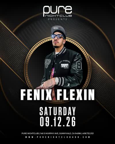 Fenix Flexin debuts #PUREnightclub