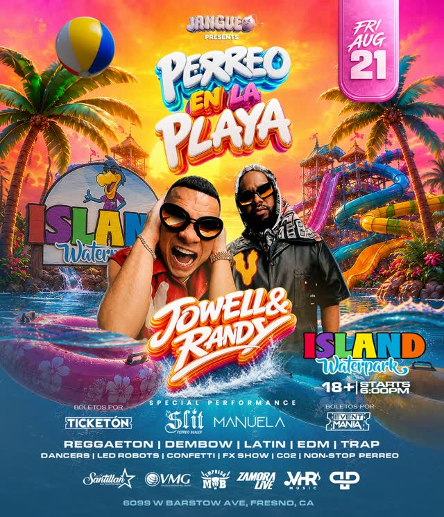 PERREO EN LA PLAYA