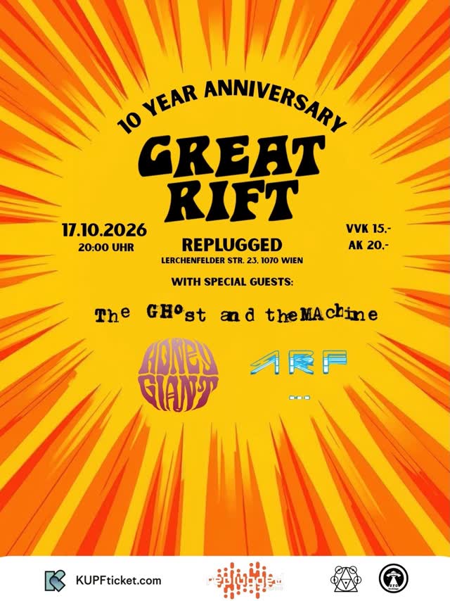 GREAT RIFT 10 jähriges Bestehen