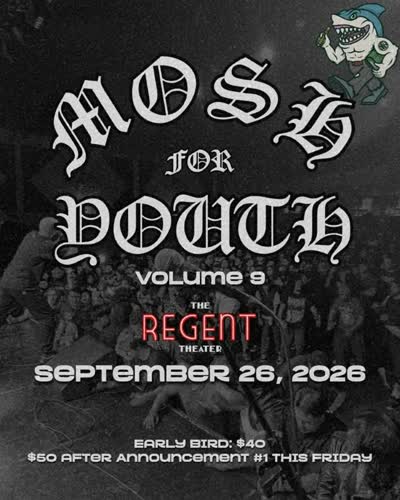 September 26th at Regent Theater