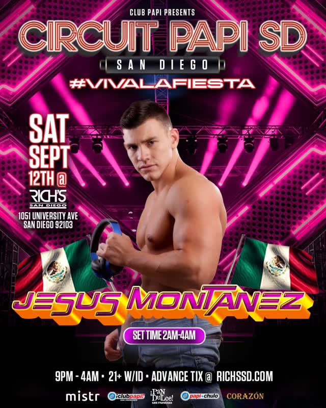 CIRCUIT PAPI feat. JESUS MONTANEZ & NINA FLOWERS LIVE