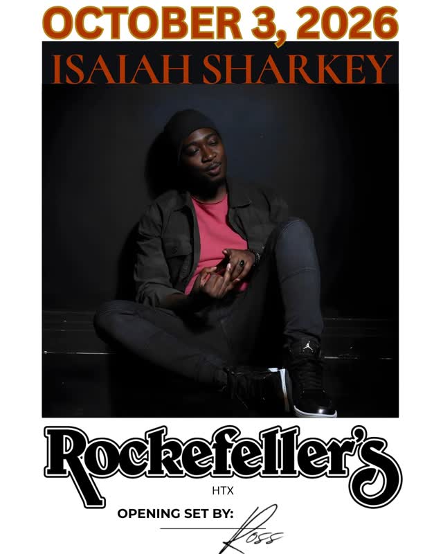 ISAIAH SHARKEY Live in Concert