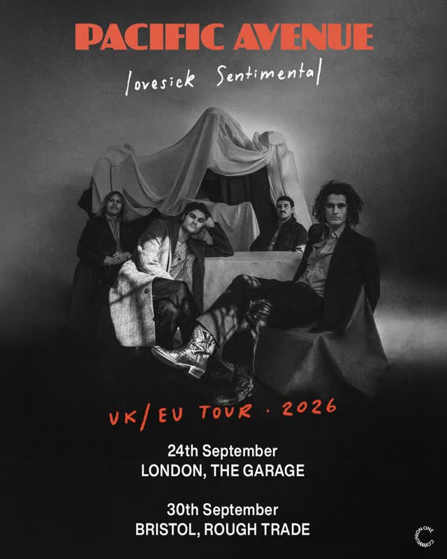 PACIFIC AVENUE lovesick Sentimental UK/EU TOUR - 2026