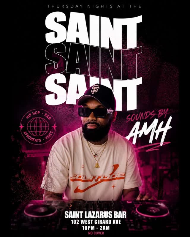 @saintlazarusbar tonight, slide thru