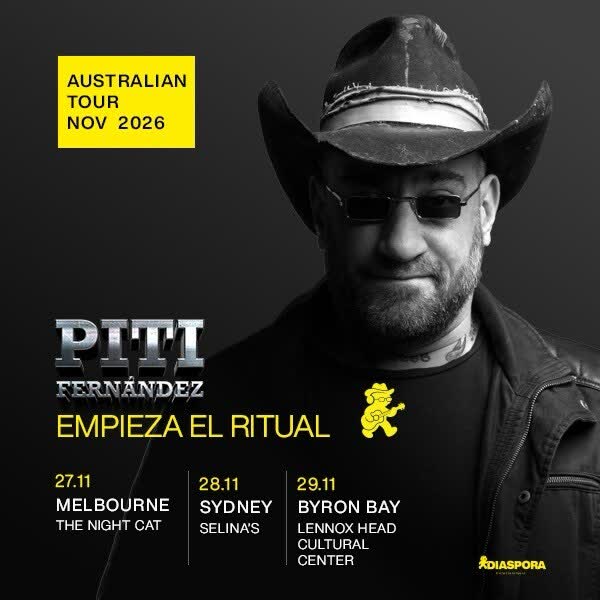 Australian Tour Nov 2026 - Empieza el Ritual