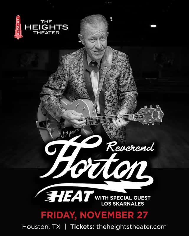 Reverend Horton Heat with Los Skarnales