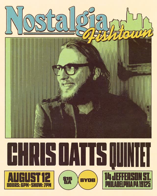 Come see @honestoatts and his Quintet at Nostalgia!