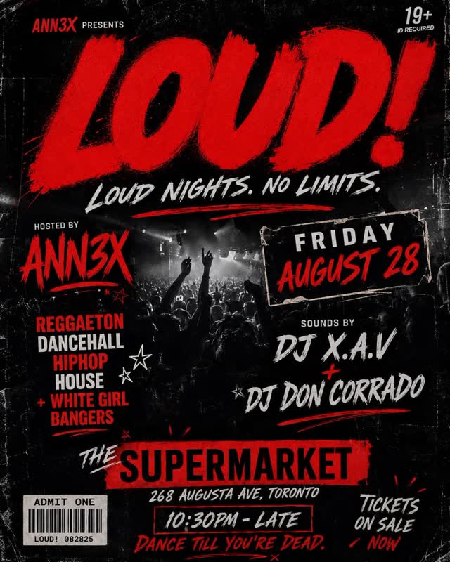 Loud Nights. No Limits.