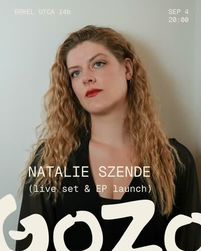 NATALIE SZENDE (live set & EP launch)
