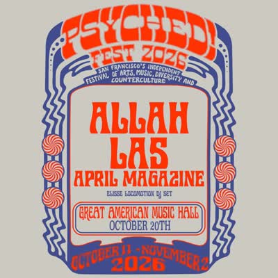 GAMH & Psyched! Fest 2026 presents Allah-Las