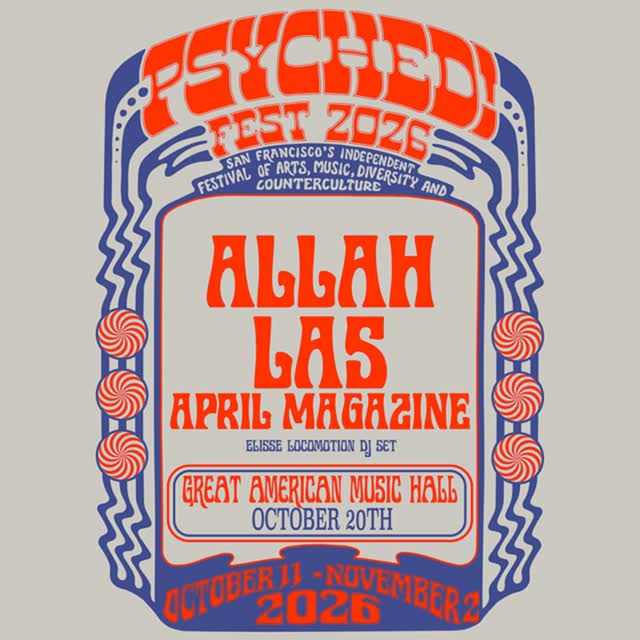 GAMH & Psyched! Fest 2026 presents Allah-Las