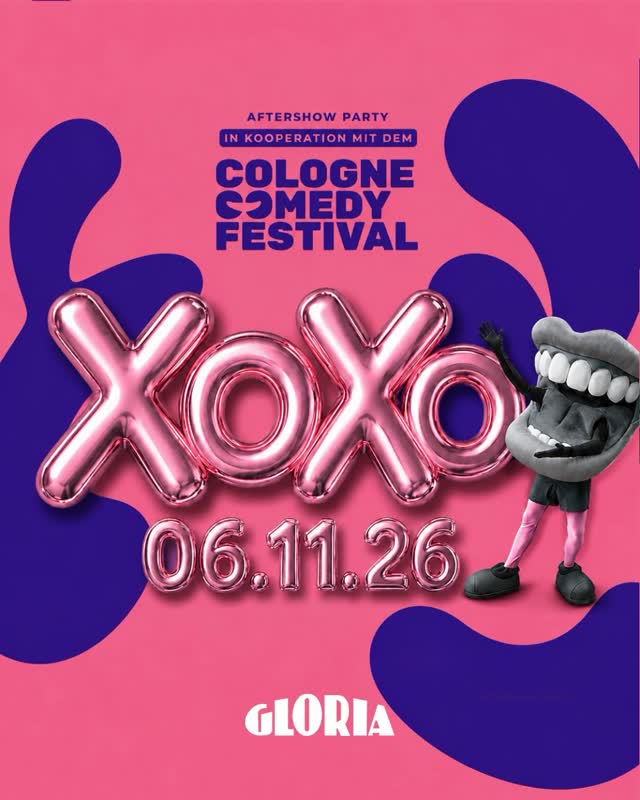 XOXO Aftershow Party - Cologne Comedy Festival