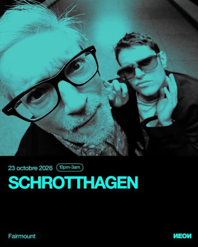 Schrotthagen le 23 octobre au Le Fairmount