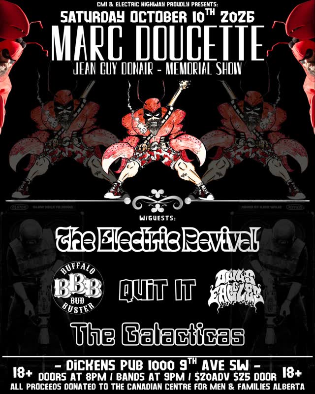 MARC DOUCETTE JEAN GUY DONAIR - MEMORIAL SHOW