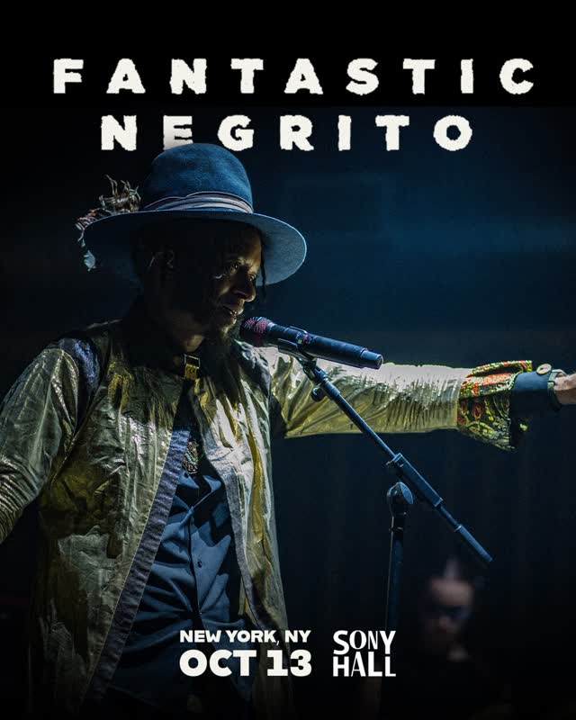 Fantastic Negrito is back in NYC!