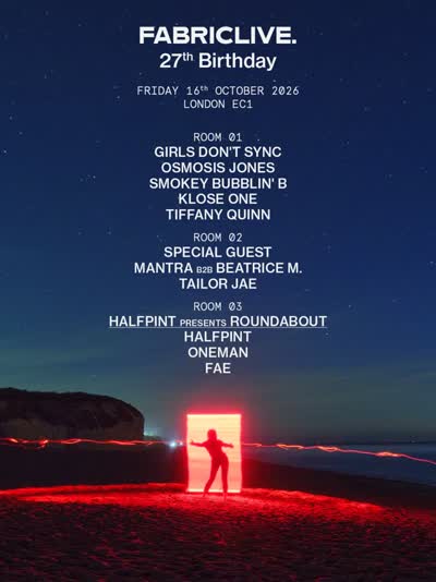 FABRICLIVE. 27th Birthday