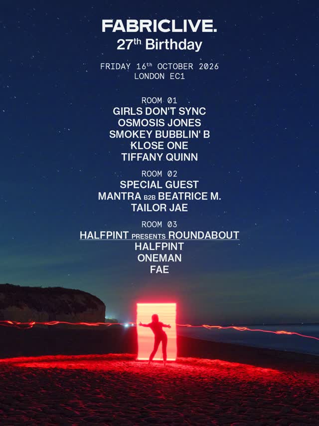 FABRICLIVE. 27th Birthday