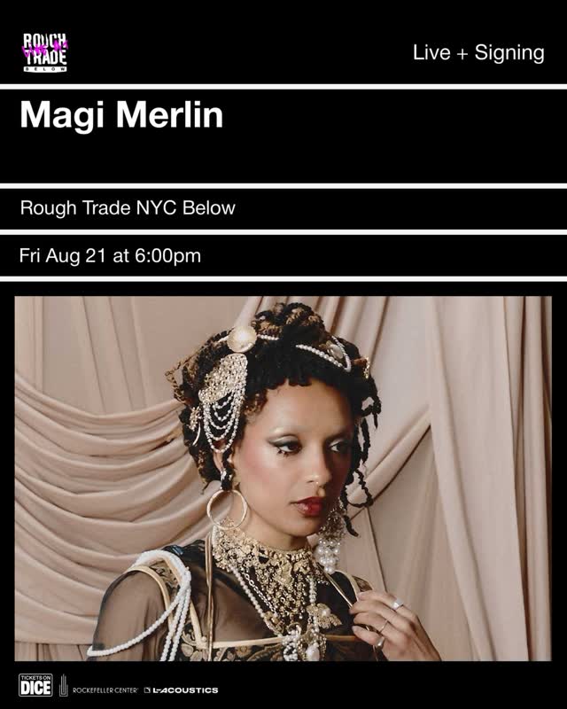 Magi Merlin live performance and signing in support of their new album Powerhouse