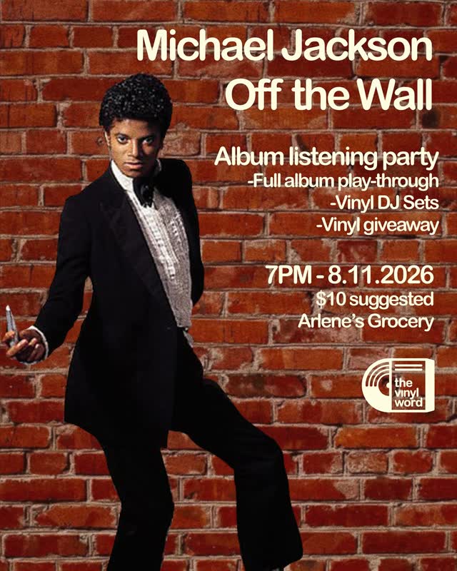 Michael Jackson Off the Wall Album listening party