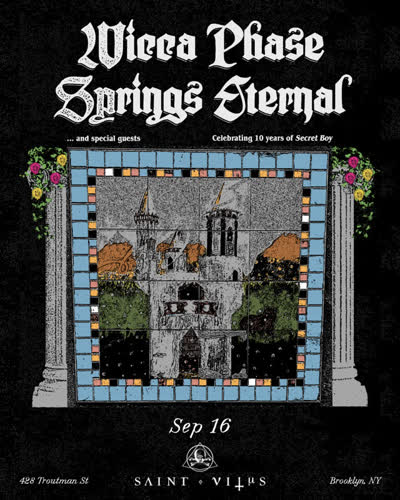 Wicca Phase Springs Eternal 'Secret Boy' 10 Year Anniversary