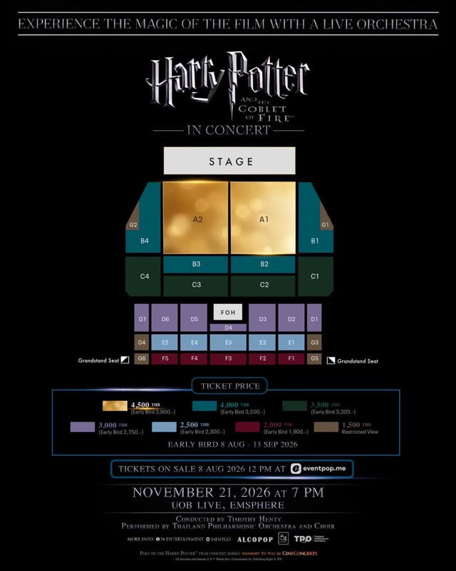 Harry Potter and The Goblet of Fire in Concert