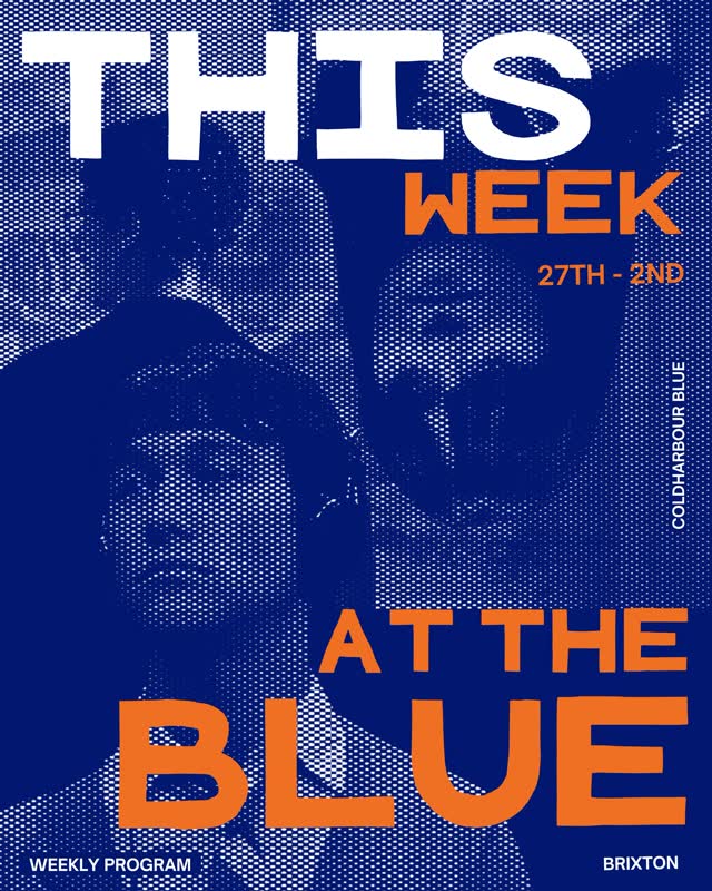 THIS WEEK AT THE BLUE