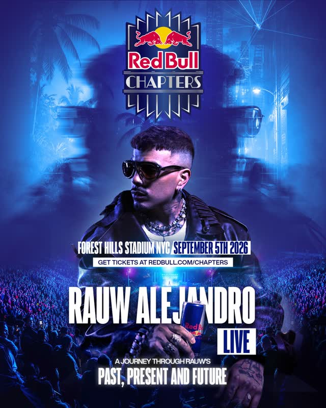 Rauw Alejandro comes to Forest Hills Stadium at Red Bull Chapters
