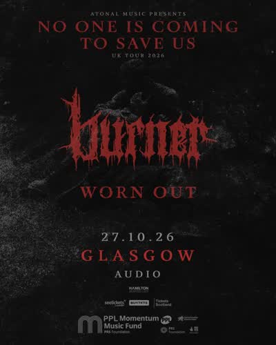 NO ONE IS COMING TO SAVE US - UK TOUR 2026