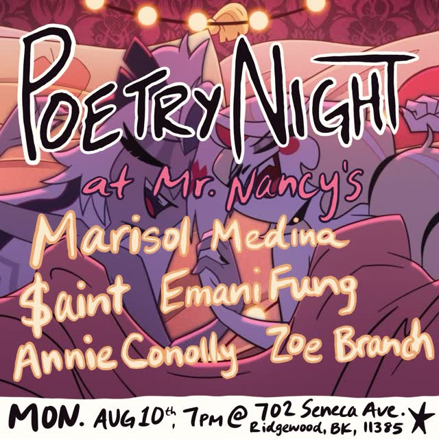 POETRY NIGHT at Mr. Nancy's