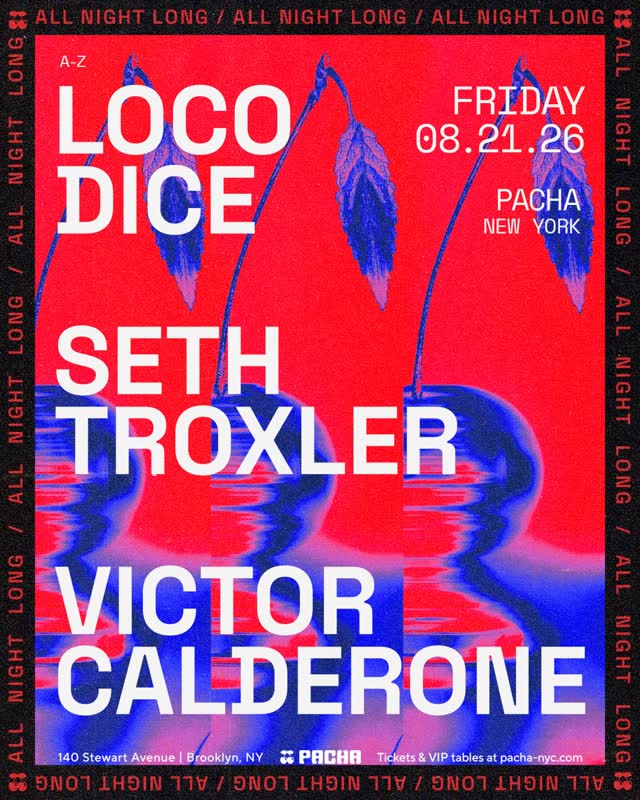 One night, three legends behind the decks